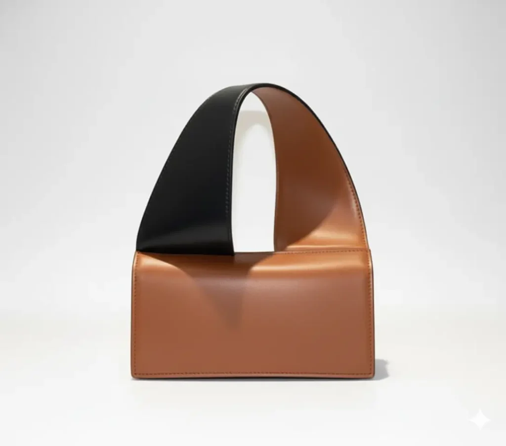 bolsa de piel mujer de color cafe