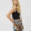 bolso patchwork color block bolsa casual modelo mexicana