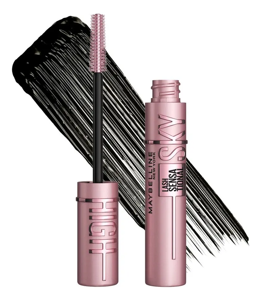 mascara de pestañas maybelline Sky High