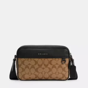 bolso de mano hombre coach