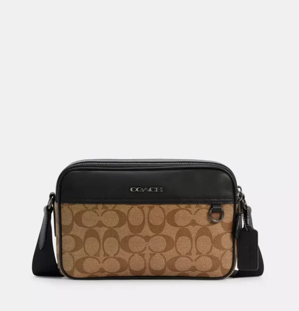 bolso de mano hombre coach