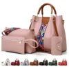 Set 4 Bolsas Mujer Moda Cartera Crossbody Tote Hobo Hombro