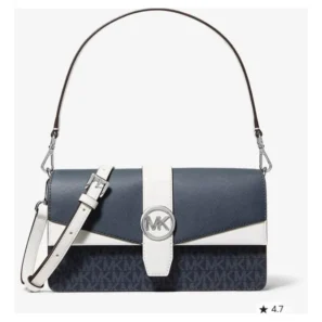 Bolsa Michael Kors Greenwich Signature Original De Mujer