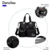 Bolso Multifuncional Impermeable Antirrobo Mujer Crossbody