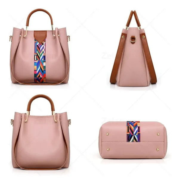 Set 4 Bolsas Mujer Moda Cartera Crossbody Tote Hobo Hombro