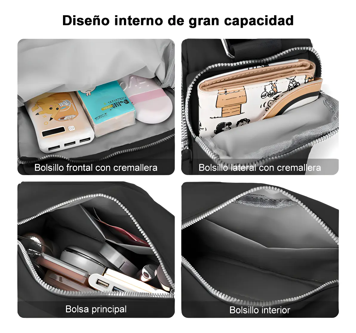 Bolsa Bandolera Mujer Moda Dama Crossbody