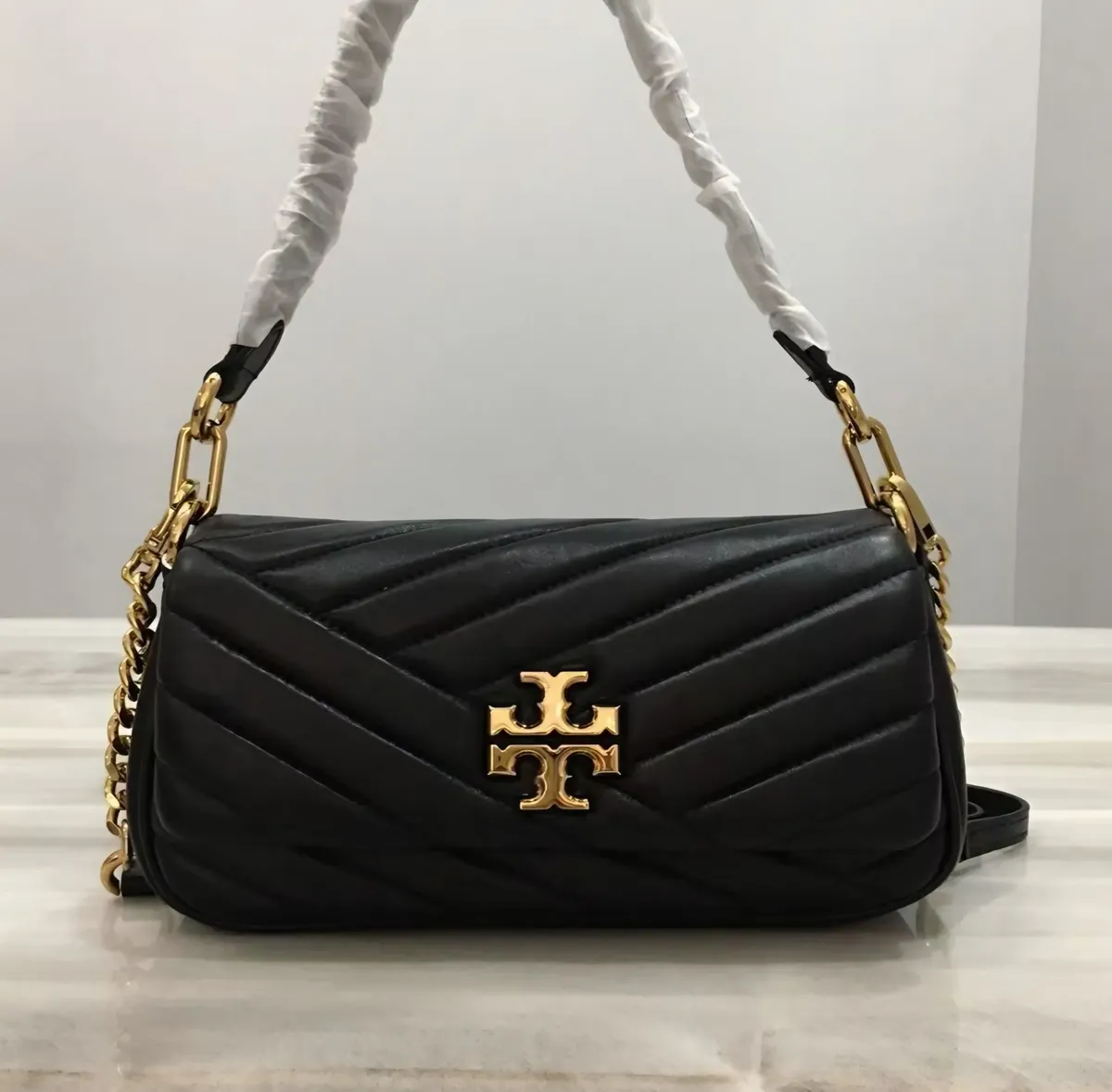 Bolsa Tory Burch Kira Chevron Flap Shoulder