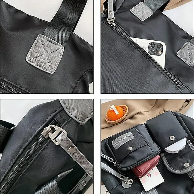 Bolso Multifuncional Impermeable Antirrobo Mujer Crossbody