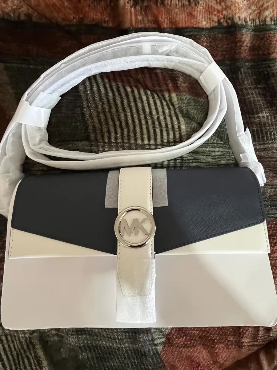 Bolsa Michael Kors Greenwich Signature Original De Mujer