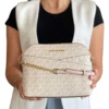 Bolsa Dama Michael Kors Crossbody Color vainilla