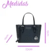 Bolsa Michael Kors Original Jet Set Travel Tote color negro