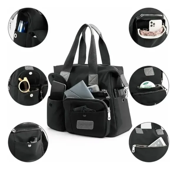 Bolso Multifuncional Impermeable Antirrobo Mujer Crossbody