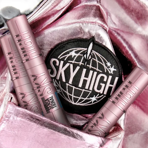 Maybelline Sky High Máscara de Pestañas - Alargamiento y Volumen 12 Horas