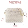 Bolsa Dama Michael Kors Crossbody Color vainilla