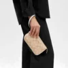 Bolsa De Mano Coach Signature Canvas Color Beige