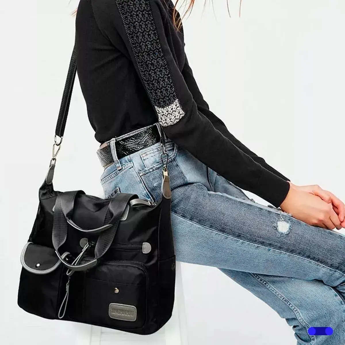 Bolso Multifuncional Impermeable Antirrobo Mujer Crossbody