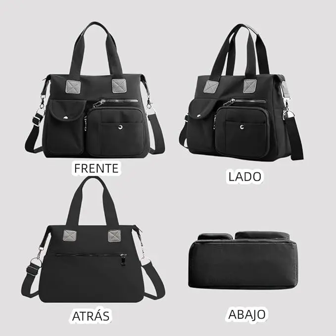 Bolso Multifuncional Impermeable Antirrobo Mujer Crossbody