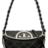 Bolsa Tory Burch Mini Fleming Soft Crescent Shoulder
