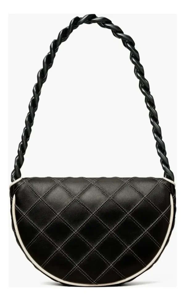 Bolsa Tory Burch Mini Fleming Soft Crescent Shoulder