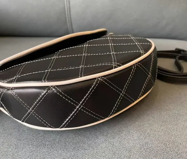 Bolsa Tory Burch Mini Fleming Soft Crescent Shoulder