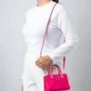 Bolso Tote Mini Nylon Tory Burch Rosa Brillante