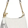 bolsa coach signature blanco