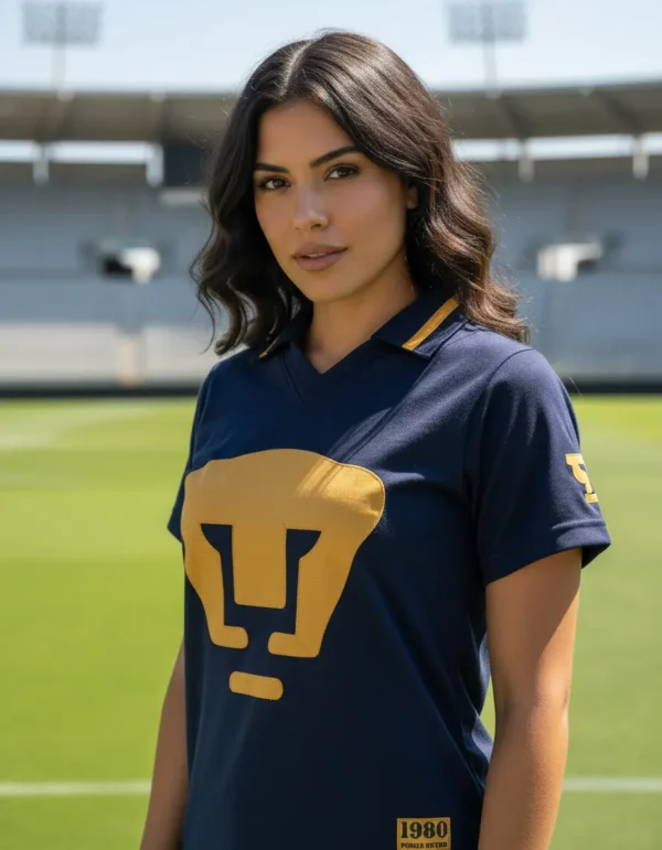 Playera Retro Pumas UNAM Mujer