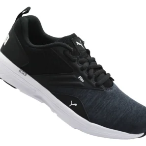 Tenis Puma Nrgy Comet negro blanco unisex con tecnología Softfoam