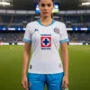 Jersey Cruz Azul Visitante Mujer 2024-2025