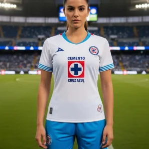 Jersey Cruz Azul Visitante Mujer 2024-2025
