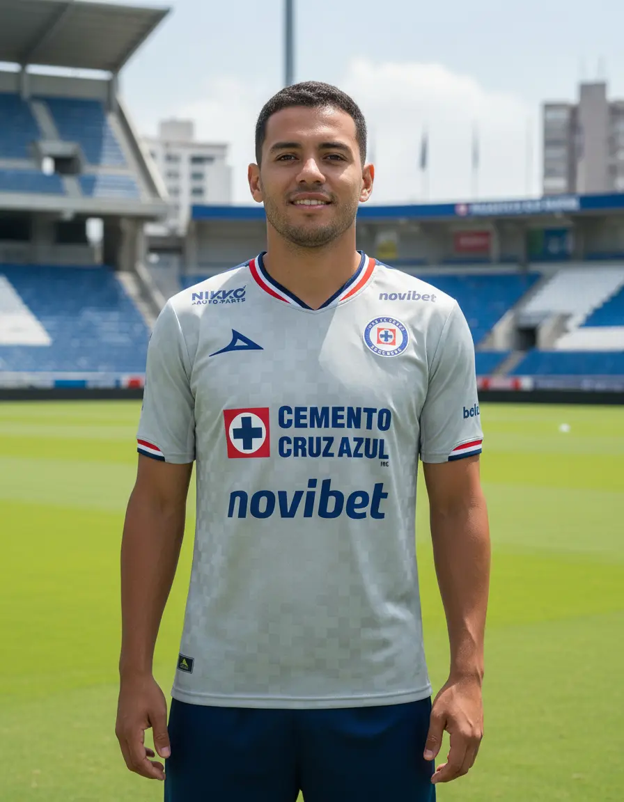 Jersey Cruz Azul Visitante 2025-2026