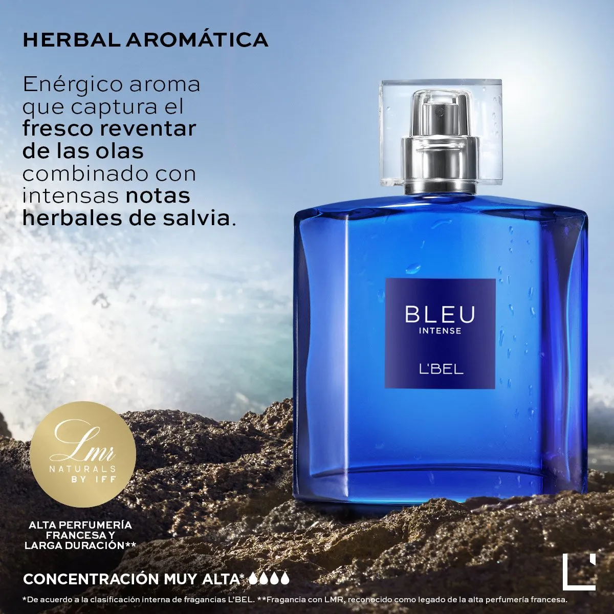 perfume L'Bel Bleu Intense EDT 100 mL