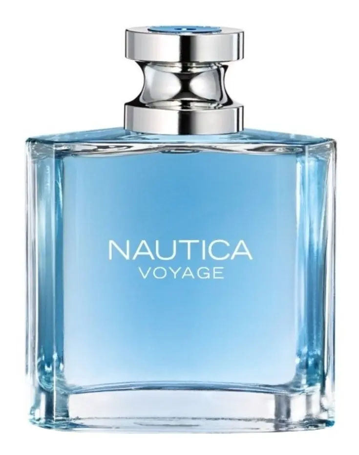 Frasco azul perfume Nautica Voyage 100ml original más vendido
