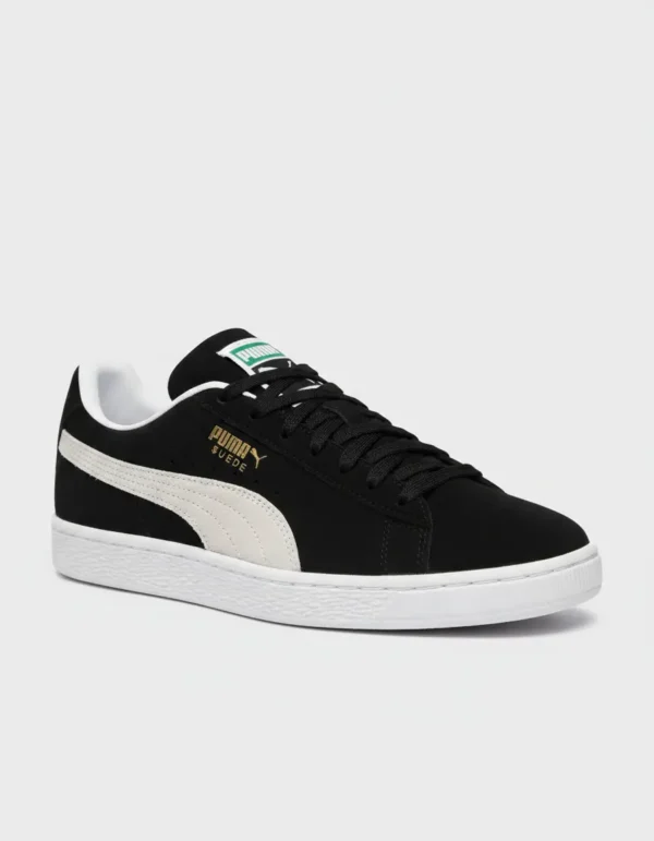 Tenis Puma Suede Classic negro gamuza original hombre