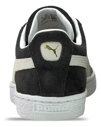Tenis Puma Suede Classic negro gamuza original hombre