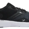 Tenis Puma Nrgy Comet negro blanco unisex con tecnología Softfoam