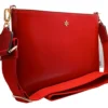 Bolsa tory burch roja charol swing original