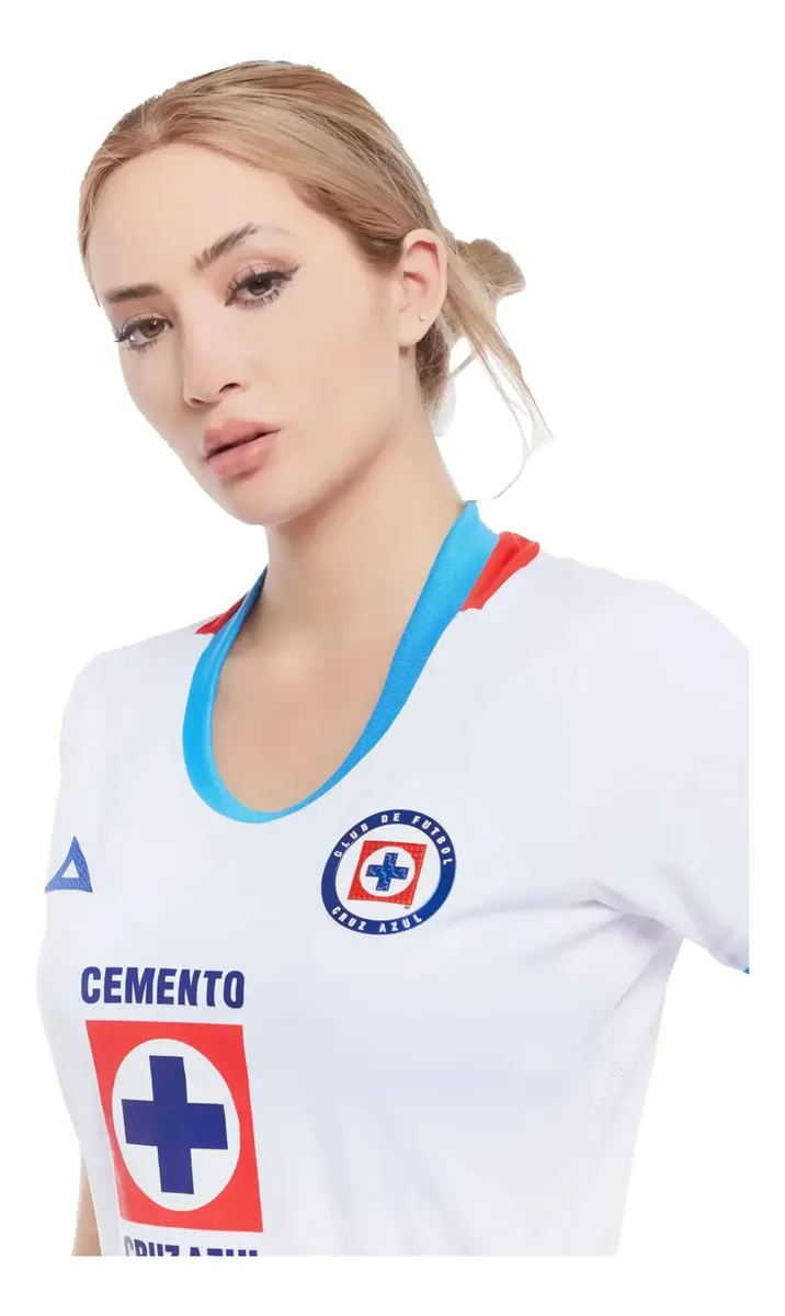 Jersey Cruz Azul Visitante Mujer 2024-2025