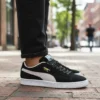 Tenis Puma Suede Classic negro gamuza original hombre