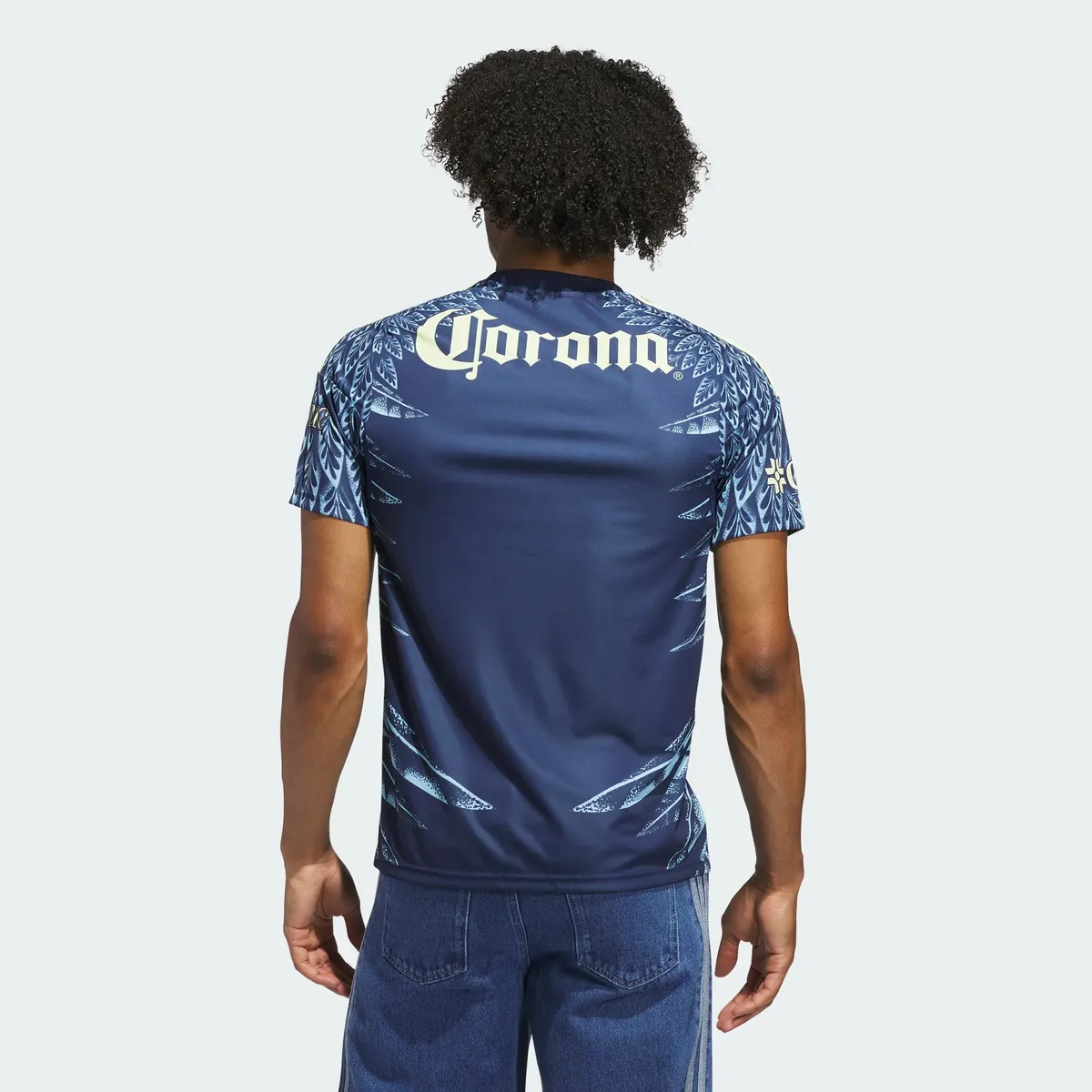 Jersey Club América visitante 2026 Adidas azul diseño plumas águila oficial Liga MX