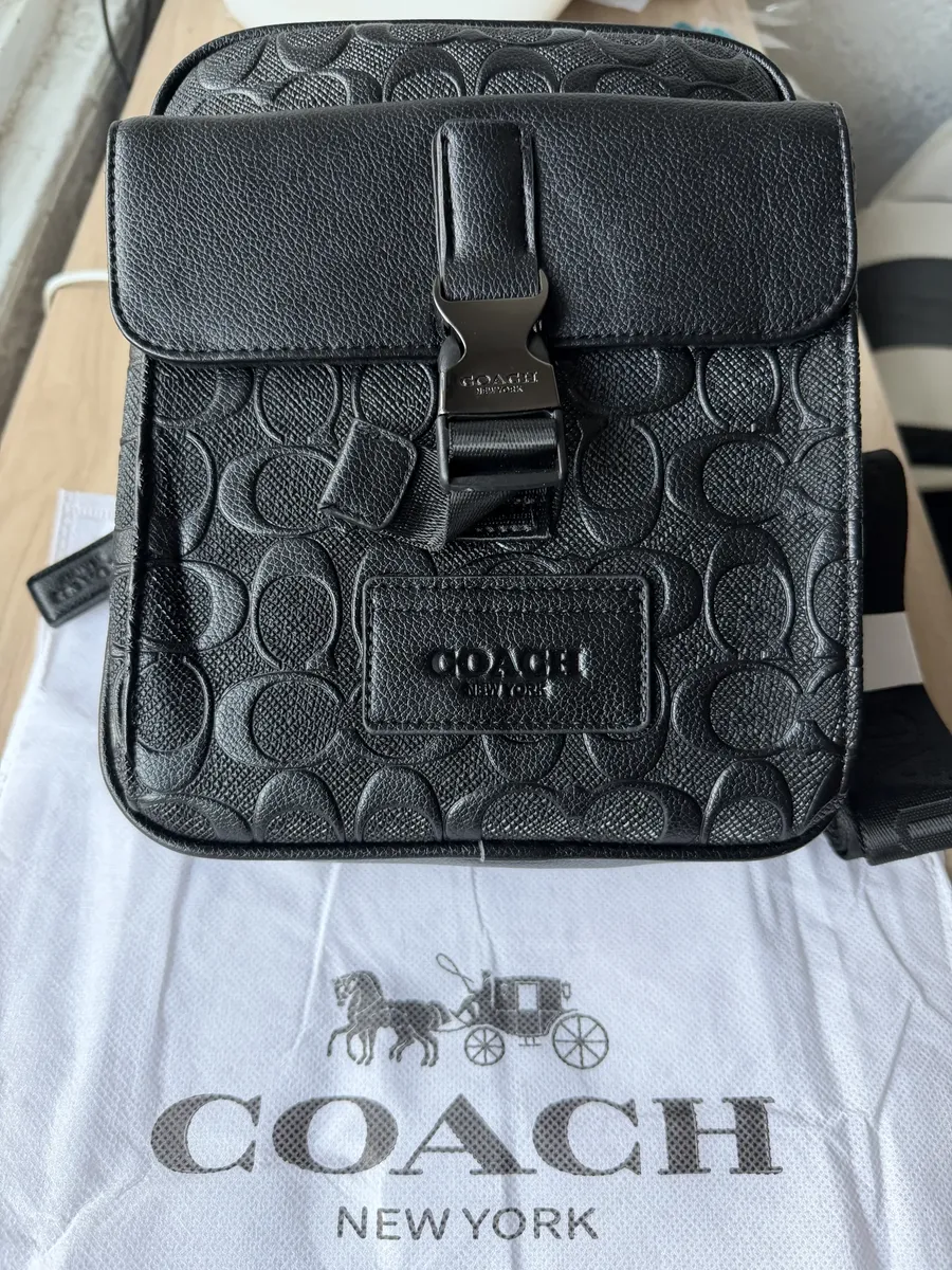 bandolera coach hombre original