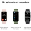 Smartwatch Huawei Band 8 color verde pantalla AMOLED 1.47 pulgadas correa silicona