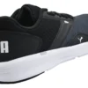 Tenis Puma Nrgy Comet negro blanco unisex con tecnología Softfoam
