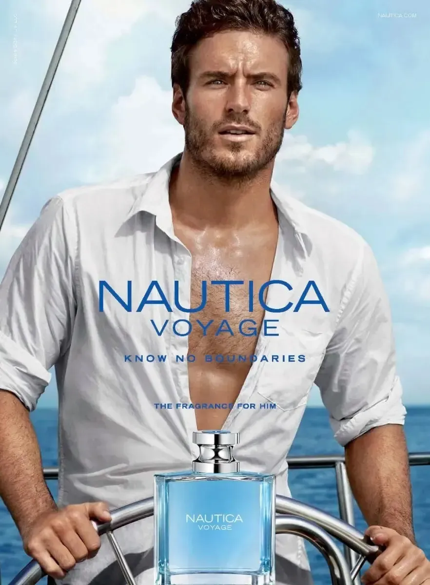 Frasco azul perfume Nautica Voyage 100ml original más vendido