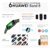 Smartwatch Huawei Band 8 color verde pantalla AMOLED 1.47 pulgadas correa silicona