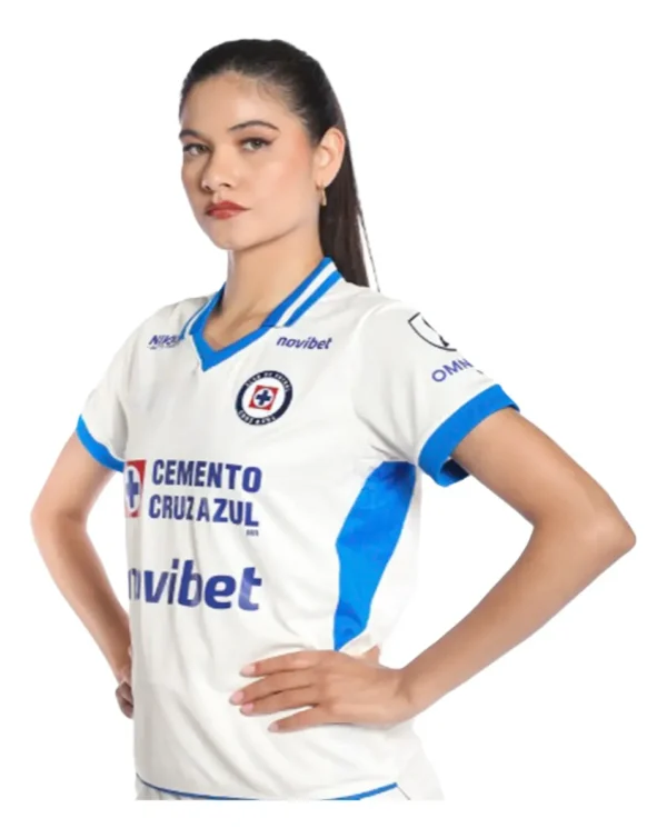 Jersey Cruz Azul Visitante Mujer Jersey Cruz Azul Visitante Mujer