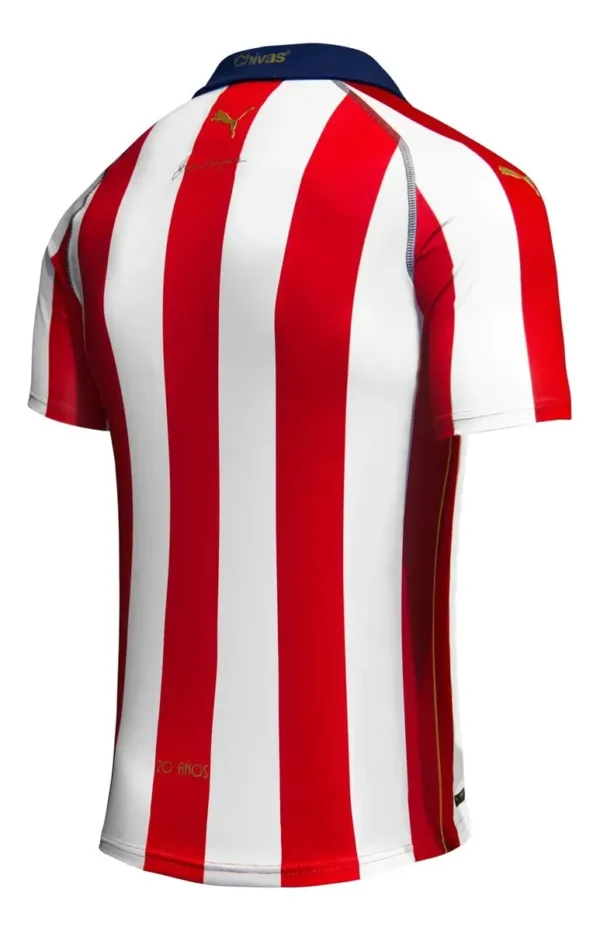 jersey chivas conmemorativa 20 años