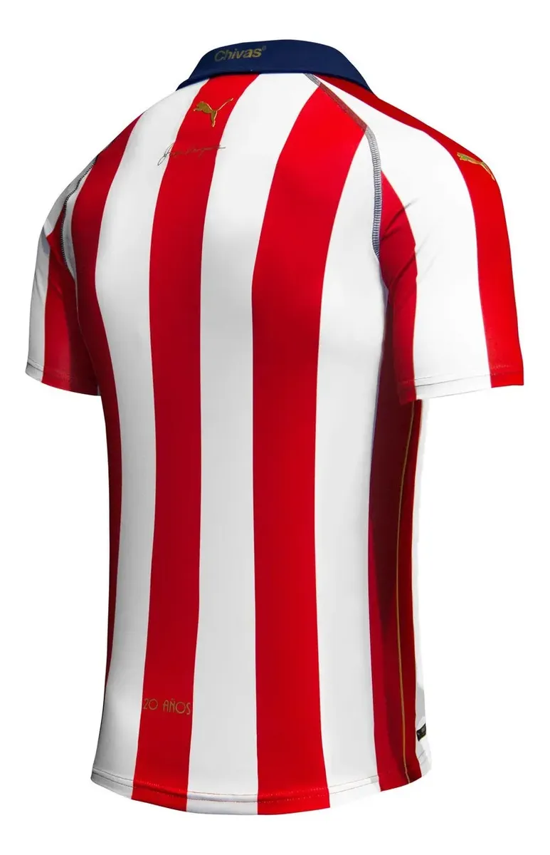 jersey chivas conmemorativa 20 años