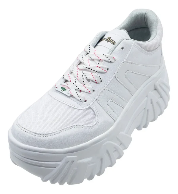 Tenis Fashion Premium Chunky Plataforma alta Dama Sneakers Suela goma Tenis Fashion Premium Chunky Plataforma alta Dama Sneakers Suela goma