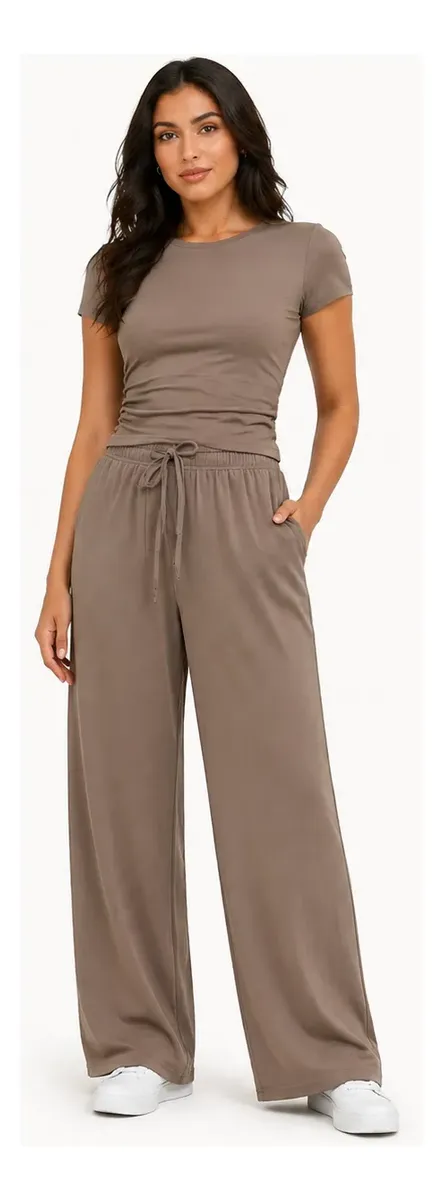 Conjunto Deportivo Mujer Warmheart 2 Piezas Manga Corta